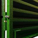 Одностворчатые ставни-жалюзи (RAL 6027)